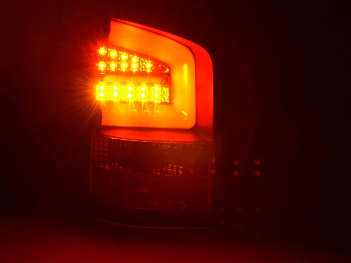 Tail Lights VW T5 Tube LED 03-10 Black