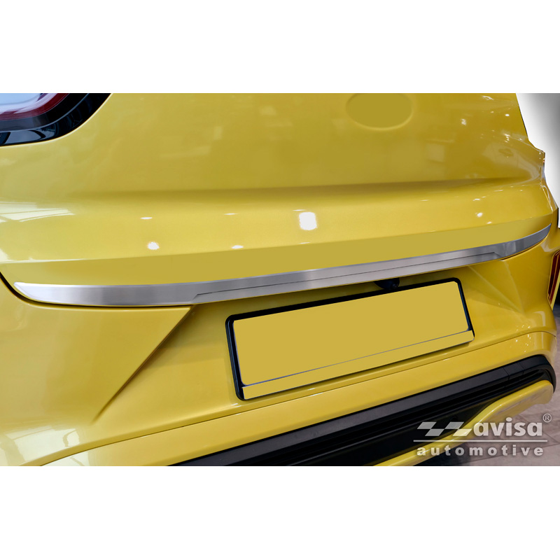 Avisa Brushed Stainless Steel Trunk Tailgate Trim Cover  Ford Puma 2019-