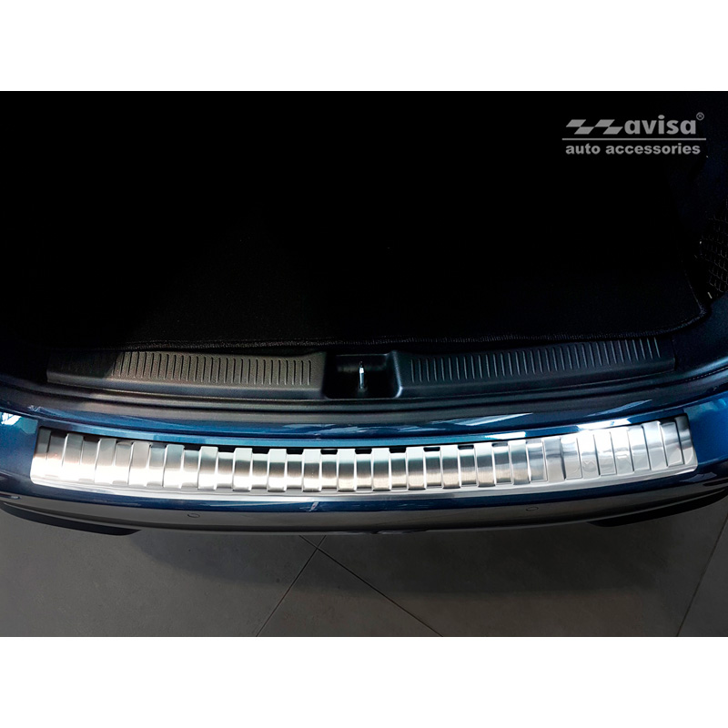 Stainless Steel Rear bumper protector  Mercedes B-Class W247 2018- incl. AMG 'Ribs'