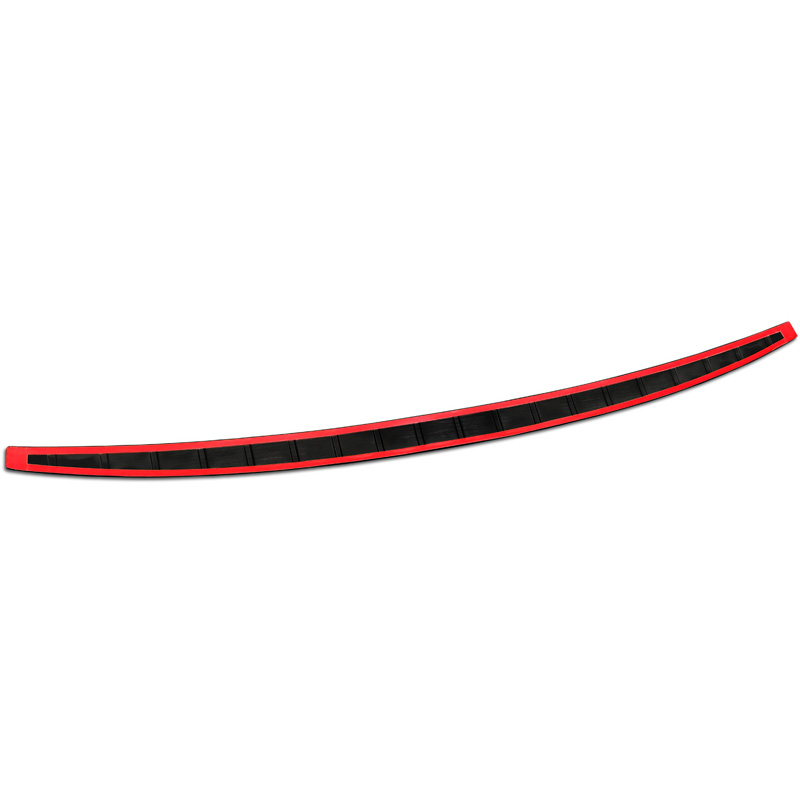 Avisa Matt Black Stainless Steel Rear bumper protector  Audi Q5 (GUB) 2025- 'Ribs'