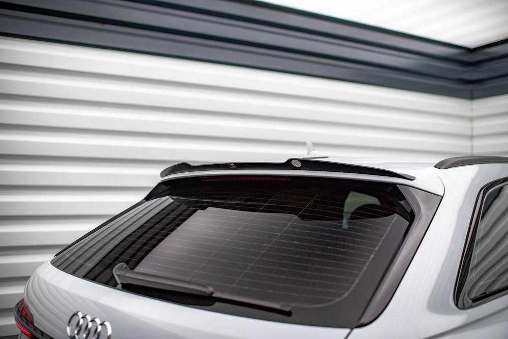 Spoiler passend voor Audi A6 S-Line / S6 C8 Avant Glans Zwart Maxton