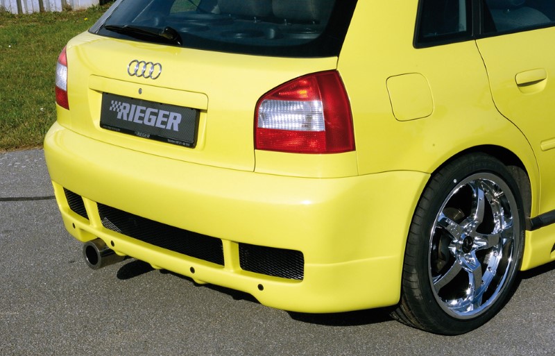 Rearbumper Audi S3 met PDC ABS Rieger