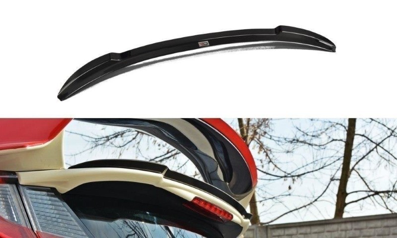 Spoilerkap Honda Civic IX Type R N.2 Glanzend Zwart