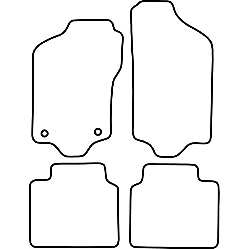 Set car mats  Fiat Tempra 1990-2000