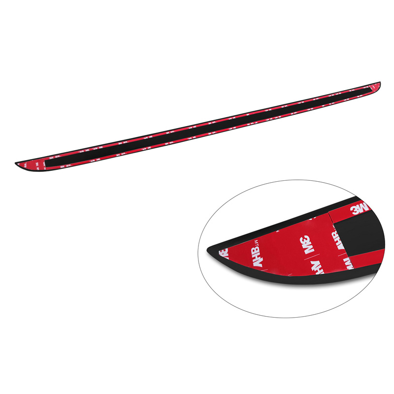 Black Chrome Stainless Steel Tailgate Trim  Renault Captur II 2019- & Mitsubishi ASX II 2023-