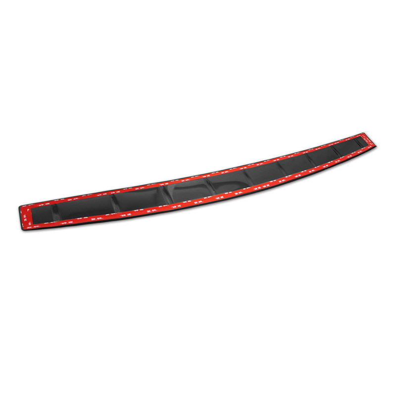 Black Stainless Steel Rear bumper protector  Skoda Kamiq Facelift 2023- 'Ribs'