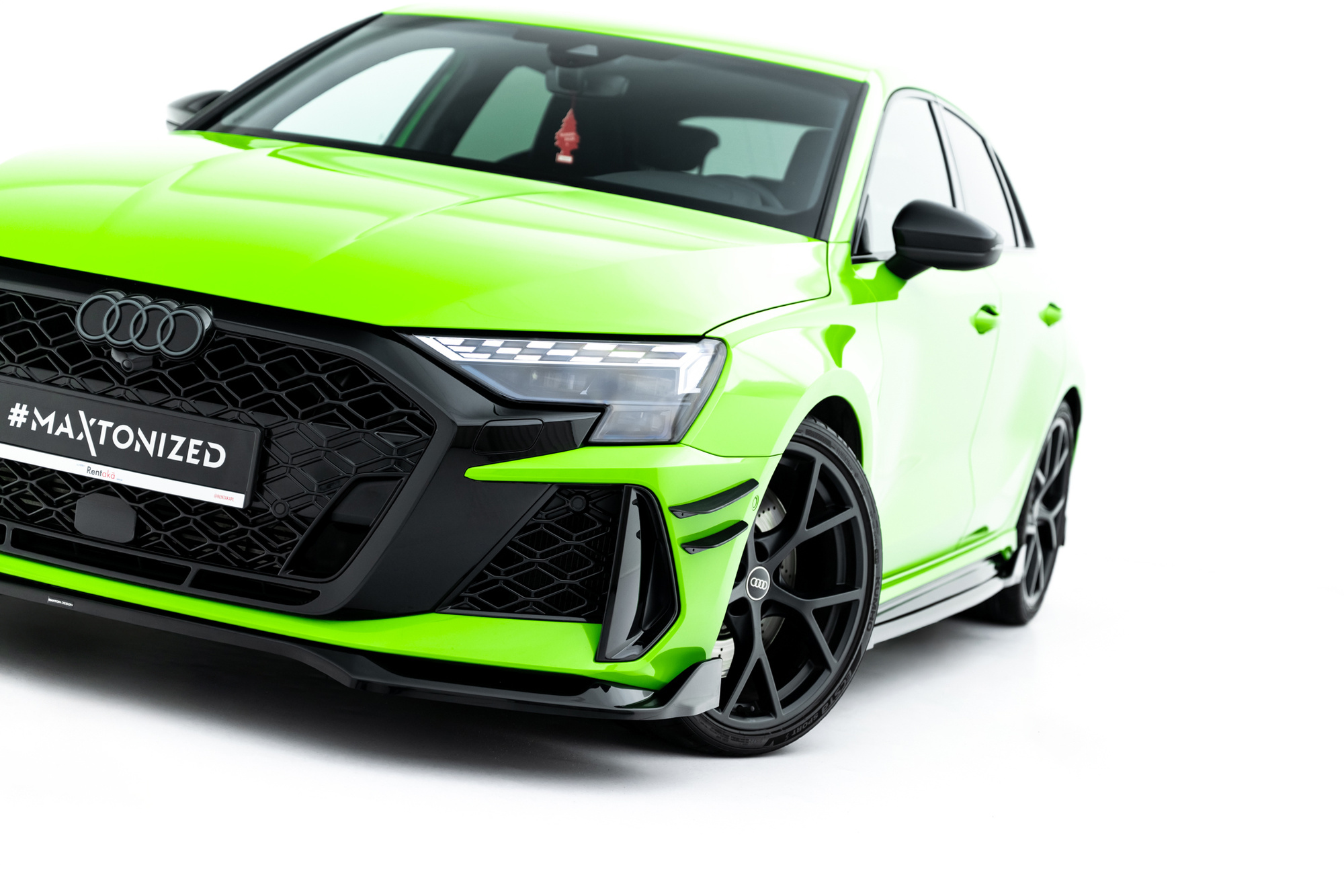 Voorspoiler passend voor Audi RS3 Sportback 8Y Facelift V.2