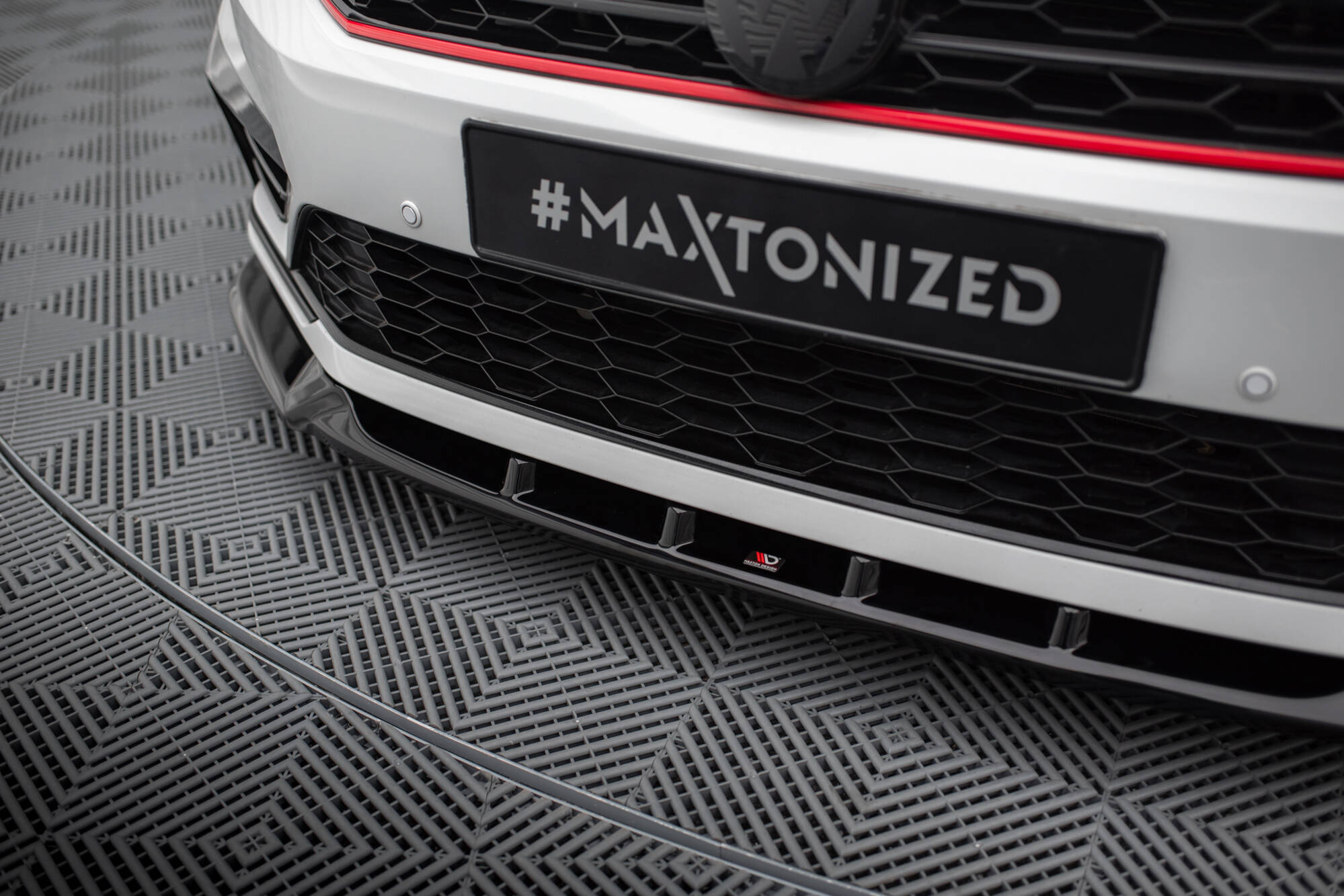 Bodykit passend voor Volkswagen Passat GT B8 Facelift USA Maxton Glanzend zwart