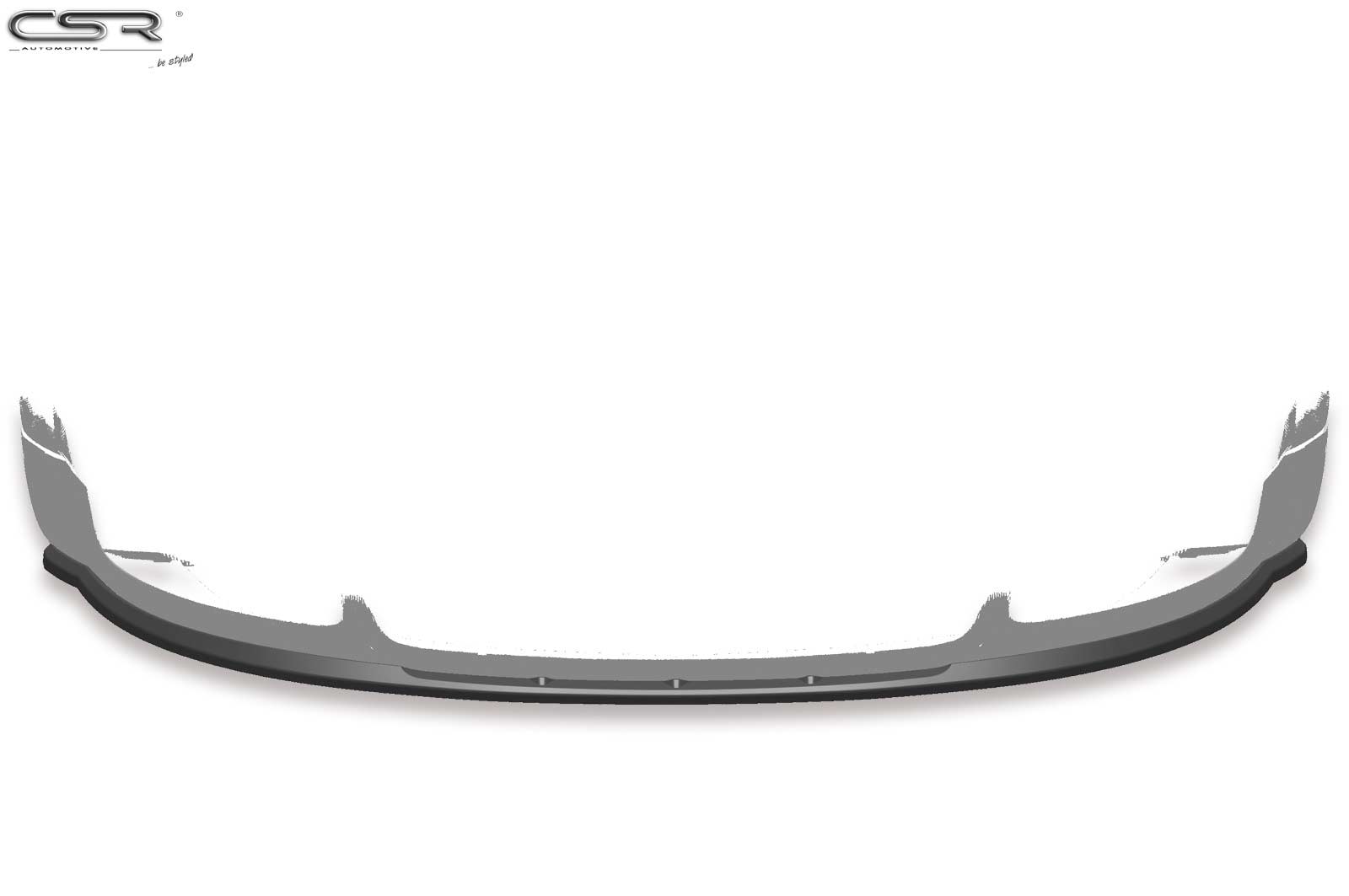 Voorspoiler passend voor Audi TT 8N Glans Zwart – 1998–2006