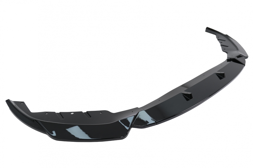Voorspoiler passend voor BMW 5-Serie G30 G31 LCI M-Pakket Glans Zwart