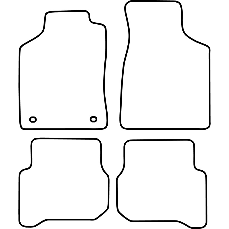 Set car mats  Mazda MX-3 1991-1998