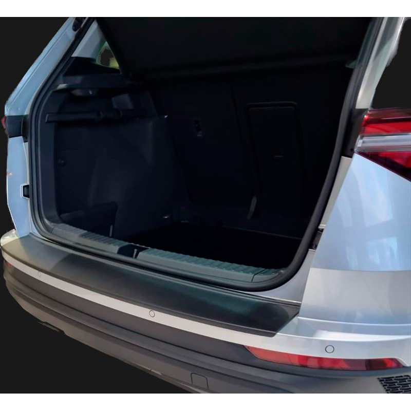ABS Rear bumper protector  Skoda Karoq FL 2022- Black