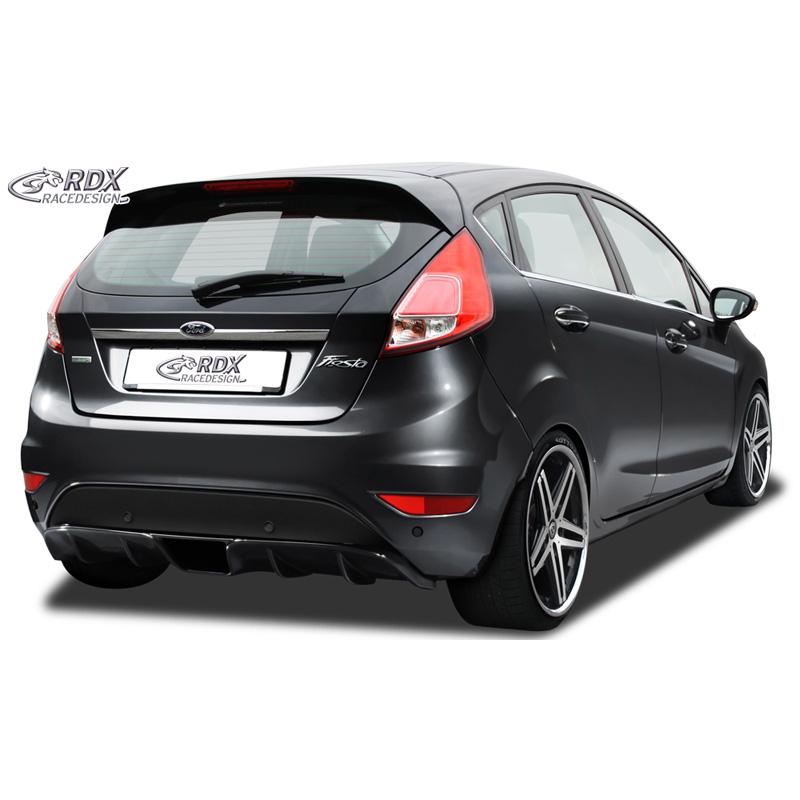 Rear bumper skirt 'Diffuser'  Ford Fiesta VII 2008-2012 & 2012- (PUR)