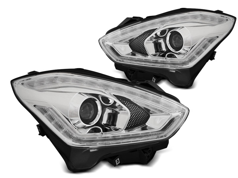 Headlights Suzuki Swift VI 17- Tube Dynamic Chrome