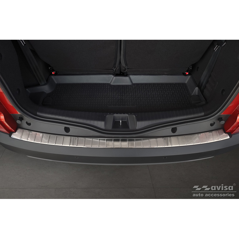 Stainless Steel Rear bumper protector  Dacia Jogger 2022- 'Ribs'