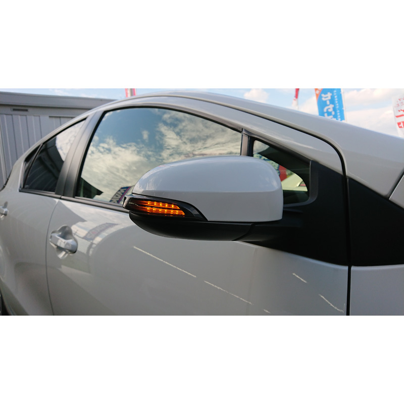 Set LED Side-Mirror Indicators  Toyota various models - Smoke - incl. Dynamic Running Light