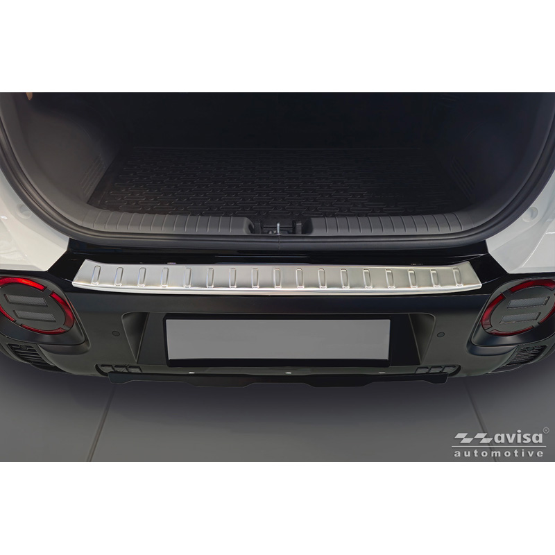 Avisa Stainless Steel Rear Bumper Protector  Hyundai Inster 2024- - Silver