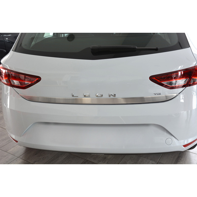 Stainless Steel trunk strap list  Seat Leon (5F) HB 5-doors 2013-2020