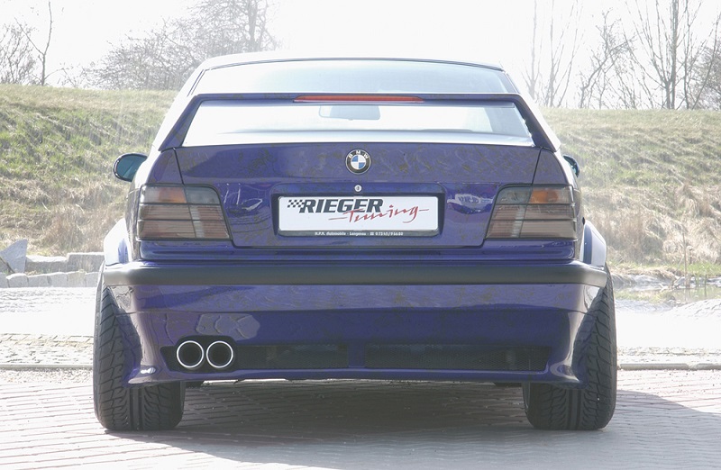 Rearbumper Breedversie Polyester Rieger