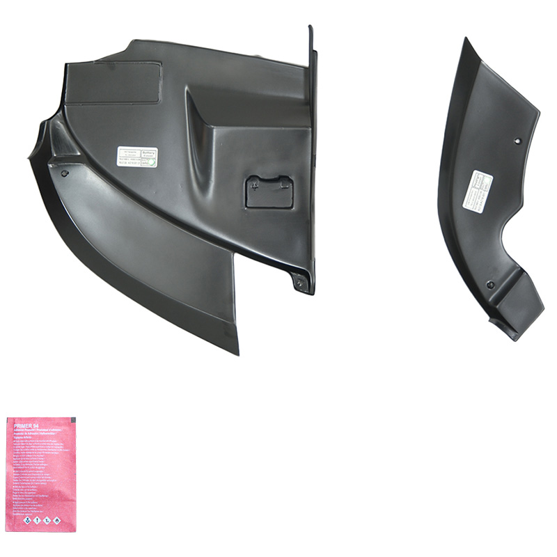 Battery & Head light cover  Volkswagen Transporter T5.1 2010-2015 - Matt black