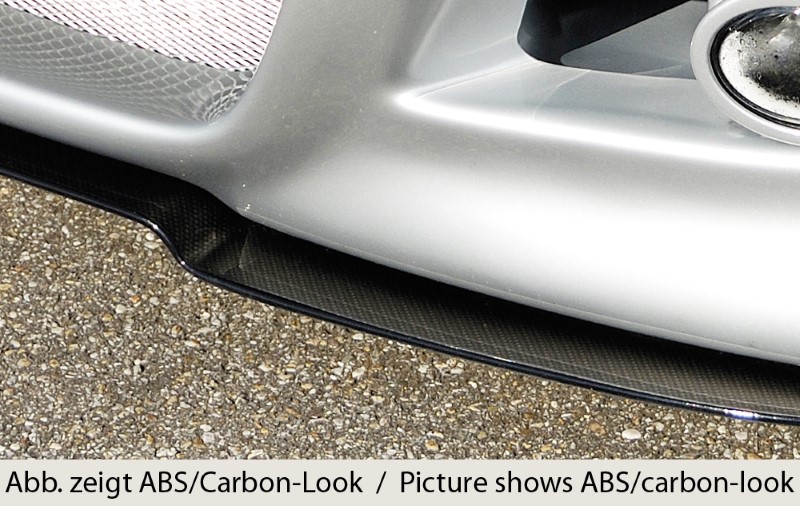 Spoilerzwaard voor Frontbumper BMW E34 E39-Look Niet M5 Rieger