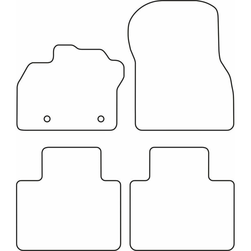 Set car mats  Renault Zoe II 2019-