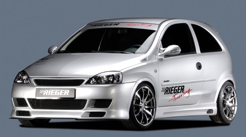Frontbumper Opel Corsa C ook voor facelift Rieger