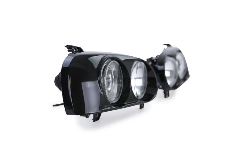 Headlights fits VW Golf 91-97 DE twin lens