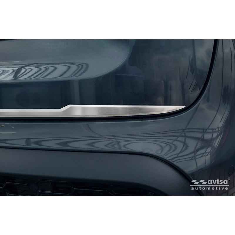 Avisa Brushed Stainless Steel Trunk Tailgate Trim Cover  Toyota Yaris Cross (MXP) 2020-