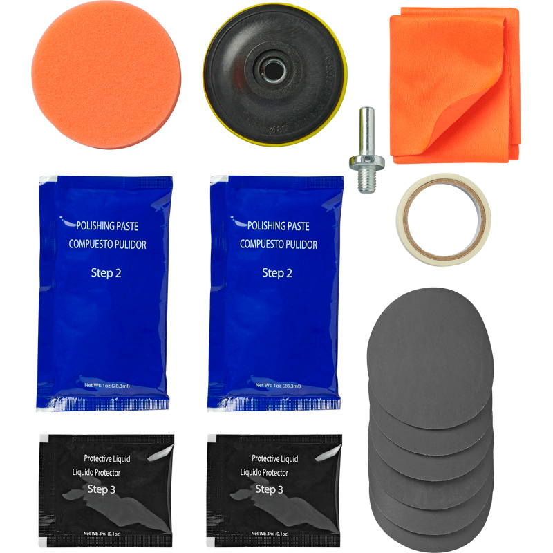 Gecko Headlight Restoration Kit
