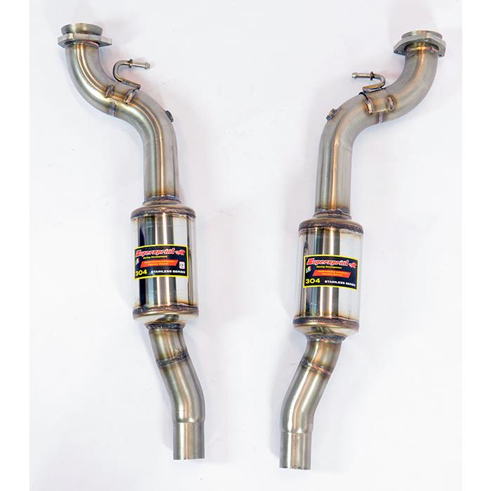 AUDI A6 C7 4G (Sedan + Avant) 2.8 FSI V6 (204 Hp) 2011 -> 2014 ("Cat.- Back" system) Front exhaust R