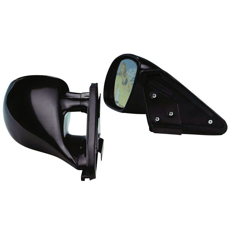 Set universal sport mirrors 'K3' black (manual adjustment)