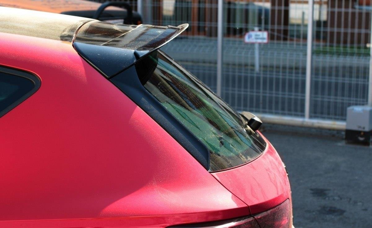 Spoiler passend voor Seat Leon III (Typ 5F) Cupra Facelift Maxton glans Zwart