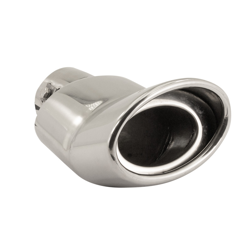 Simoni Racing Exhaust Tip Oval DTM Inox - 118x70xL160mm - Installation ->57mm