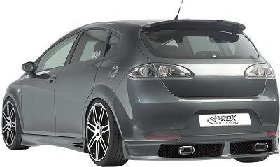 Rear bumper RDX skirt Seat Leon 1P 05-2009