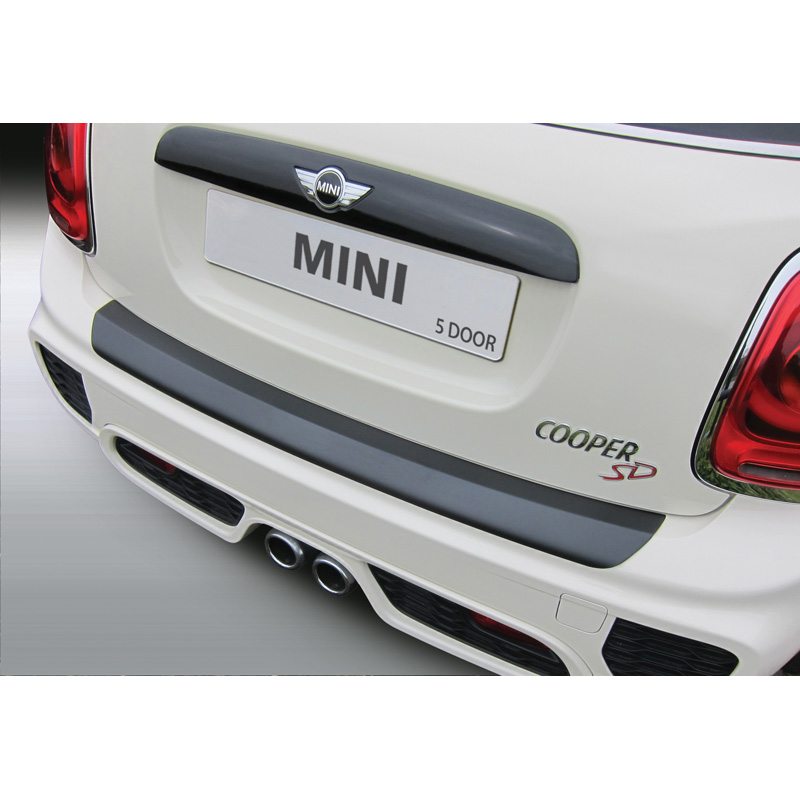 ABS Rear bumper protector  Mini F55 5 doors One/Cooper/D/S 10/2014-02/2021 Black