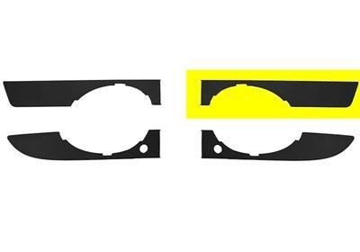 mistlampframe, boven, links Audi A4, 2004 -2009