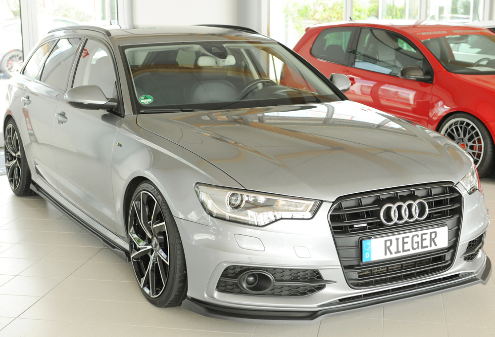 Voorspoiler passend voor Audi A6 (4G/C7): 11.10-08