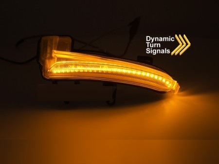 Side Mirror Turn Signals Skoda Suberb III 15-18 Smoke LED