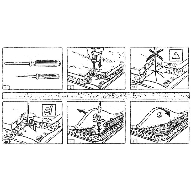 Car mat clips  VAG miscellany - set of 2 pieces