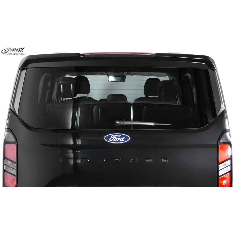 RDX Racedesign Roof spoiler  Ford Transit Custom / Tourneo Custom 2023- & Volkswagen Transporter / Caravelle T7 2024- (with rear hatch) (PUR-IHS)
