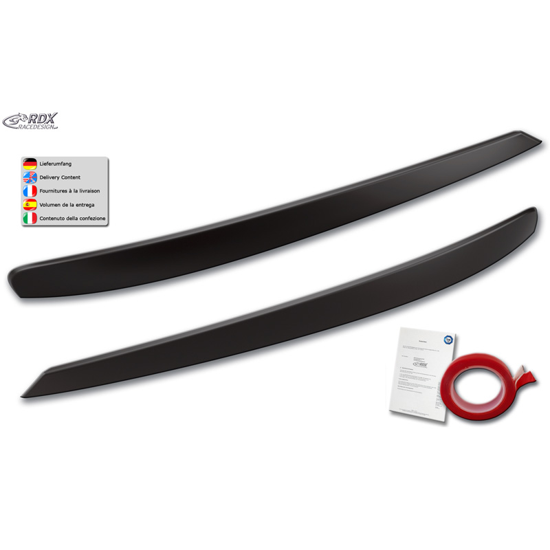 Head light spoilers  Volkswagen Sharan & Seat Alhambra (7N) 2010-2022 (ABS)