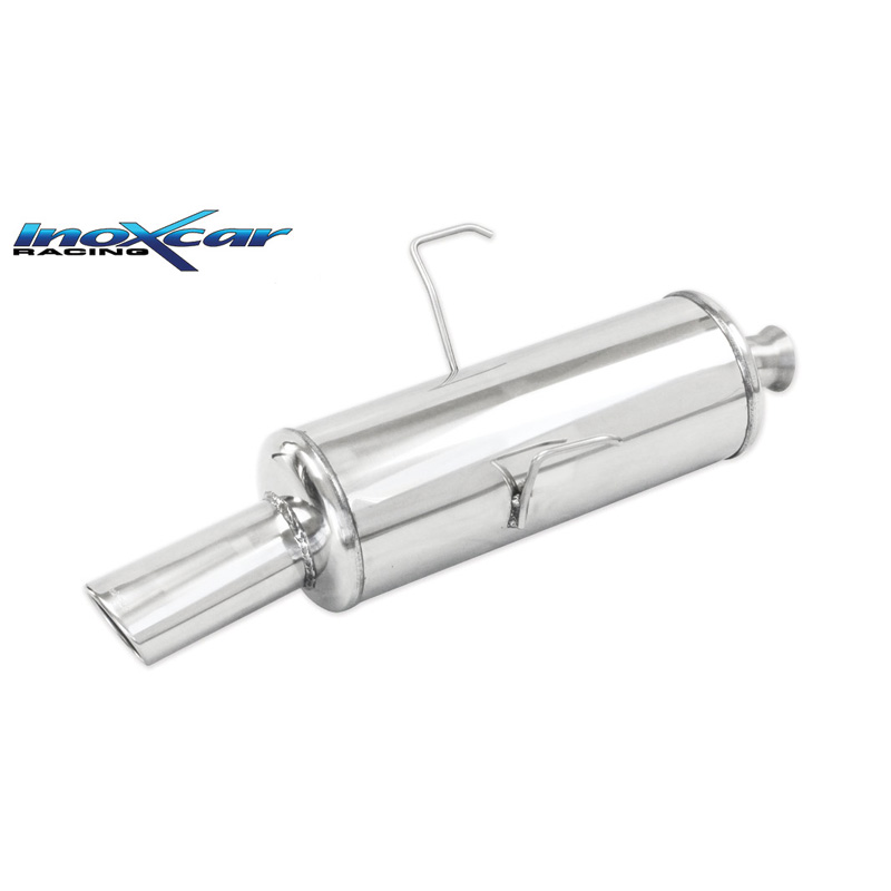 100% Inox Sport Exhaust  Peugeot 106 1.6 16v Rallye/GTI/1.6 16v 1996-2000 1x90mm Rally