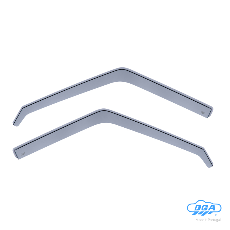 DGA Wind Deflectors  Nissan Patrol 3/5-doors 1987-1999 (without rear view mirror in the window) (2-pieces)