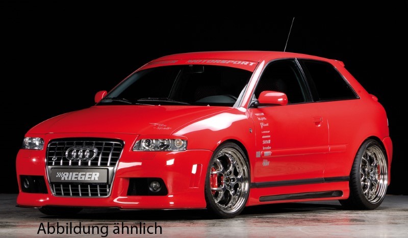Voorbumper passend voor Audi A3 8L R-Frame ABS Rieger