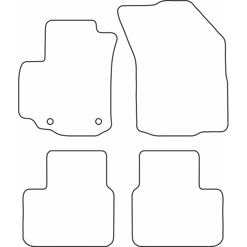 Set car mats  Suzuki SX-4 2006-2013