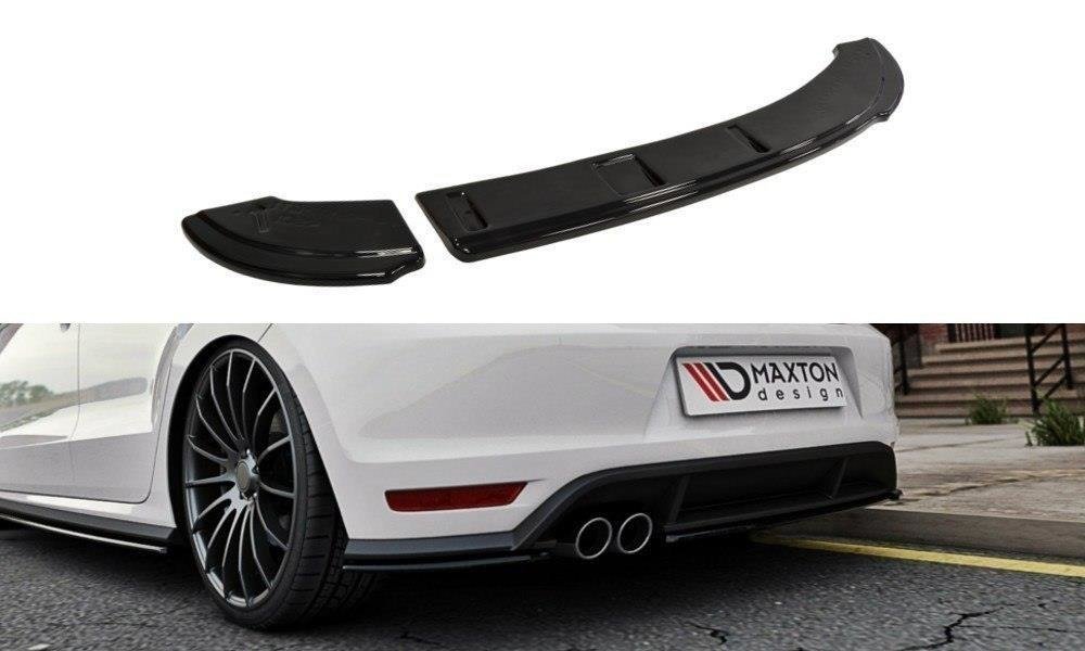 Diffuser passend voor VW Polo 6C GTI Glans Zwart