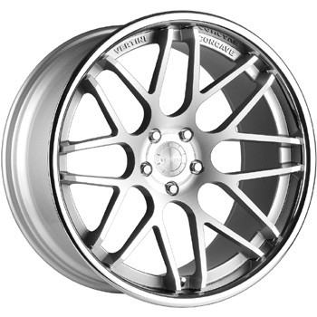 VERTINI MAGIC CONCAVE INOX SILVER MACHINE POLISHED 11x19 5x132