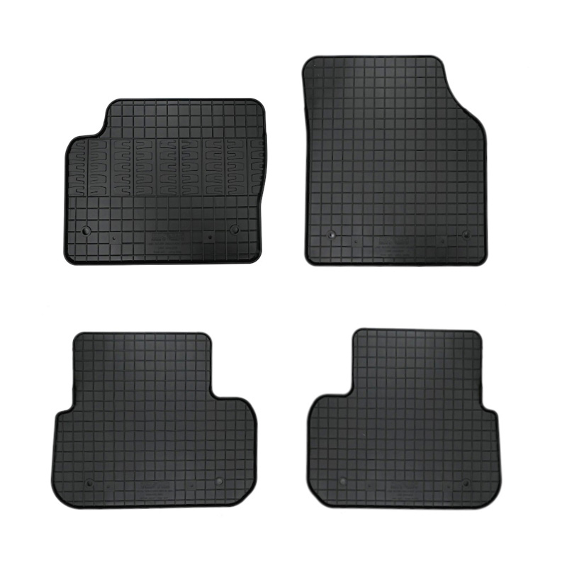 Rubber car mats set  Landrover Discovery Sport L550 2015-2019 (4-pieces + fixing system)