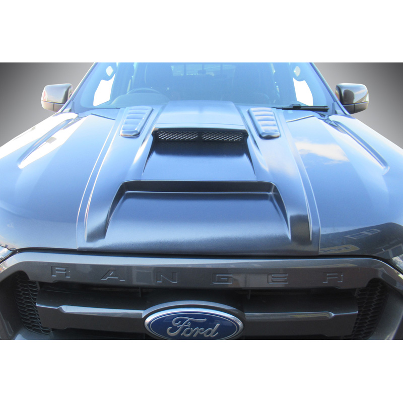 RGM air-intake  Ford Ranger (TKE) Facelift 2016-2022 - (ABS) Black